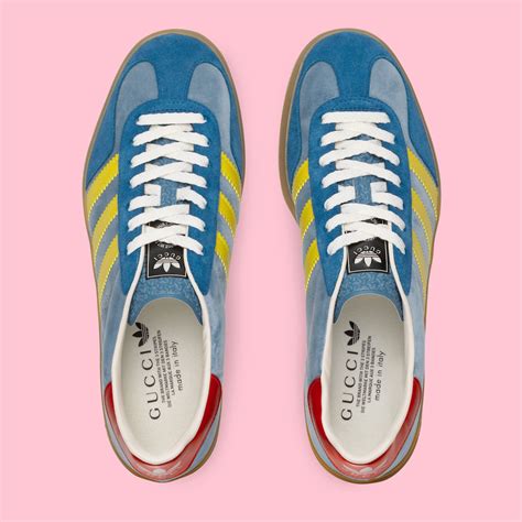 gucci gazelle blue adidas